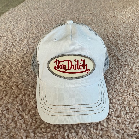 Von Dutch Accessories - Vintage white Von Dutch Hat